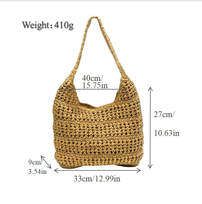 Handmade Macrame Hobo Bag Kalsten