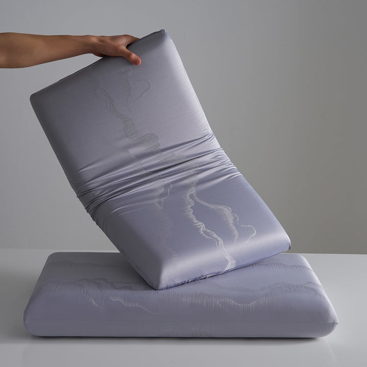 Ergonomic luxury pillow with gentle skin care technology Kalsten