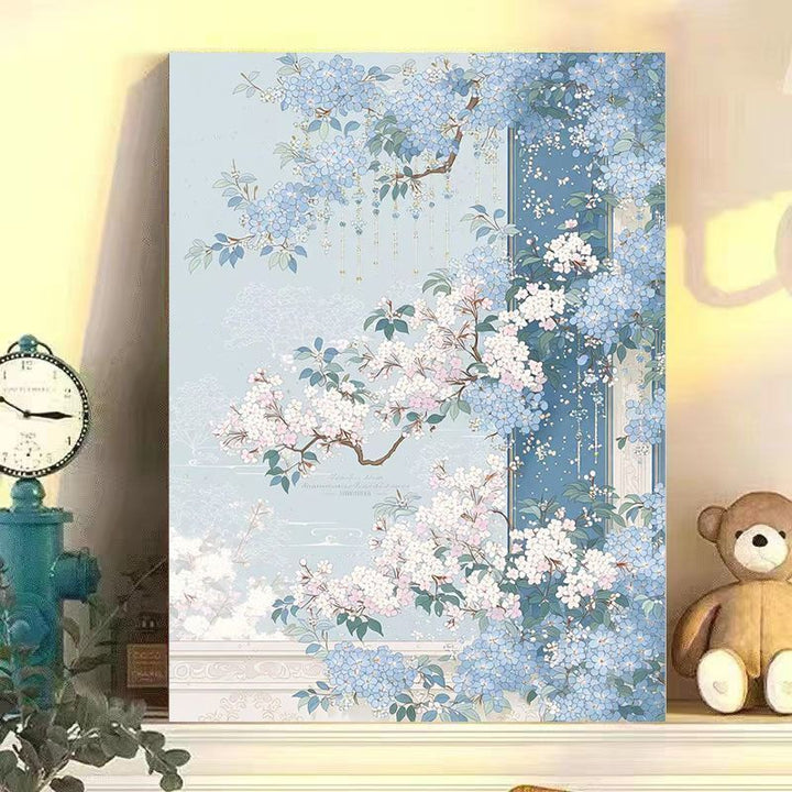 Floral Dreamscape Canvas Art Print Kalsten