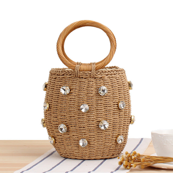 Handbag with crystal accents Kalsten
