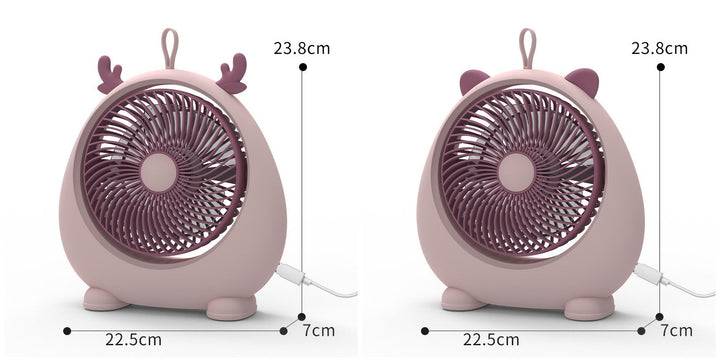 Women's Portable Mini Fan in Kawaii Animal Design Kalsten