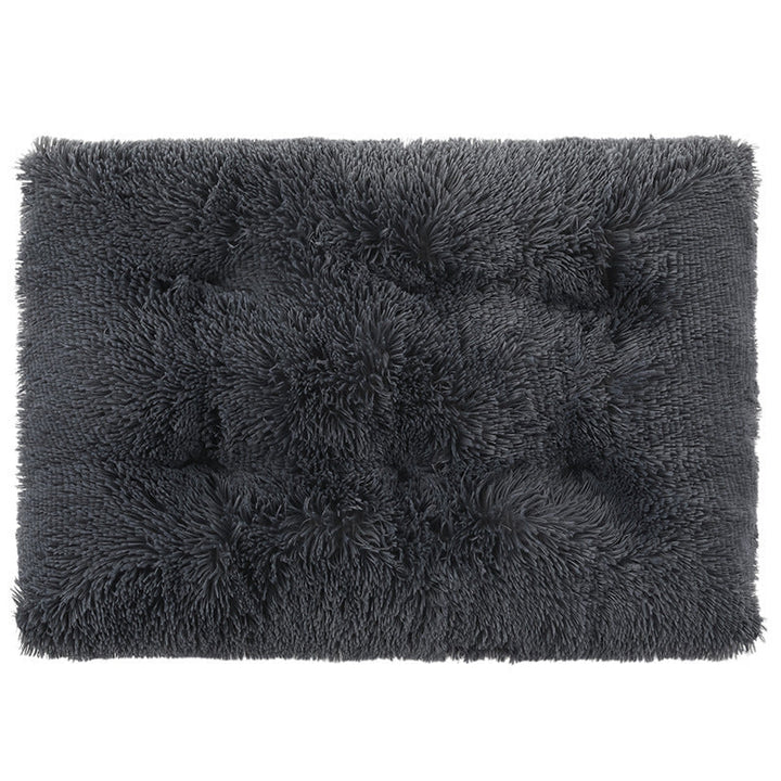 Ultra-Plush Textured  Mat  Dog Bed