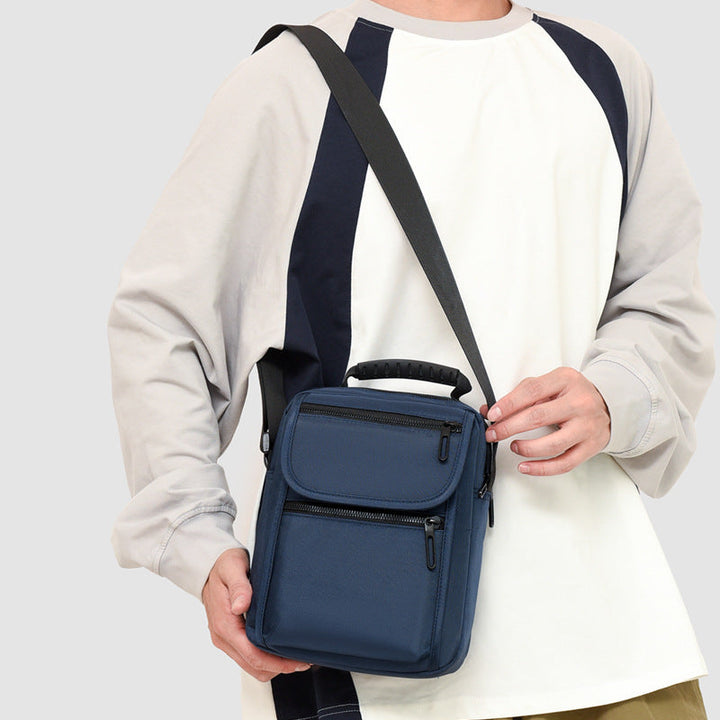 Compact Multi-Pocket Messenger Bag Kalsten
