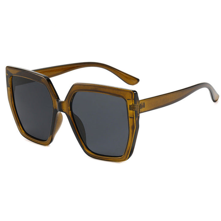 Ladies elegant oversized sunglasses with luxurious frame Kalsten