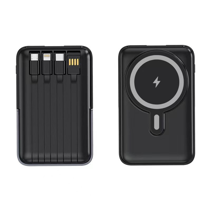 Powerbank with Integrated Wireless Charger and Multifunctional Ports Kalsten