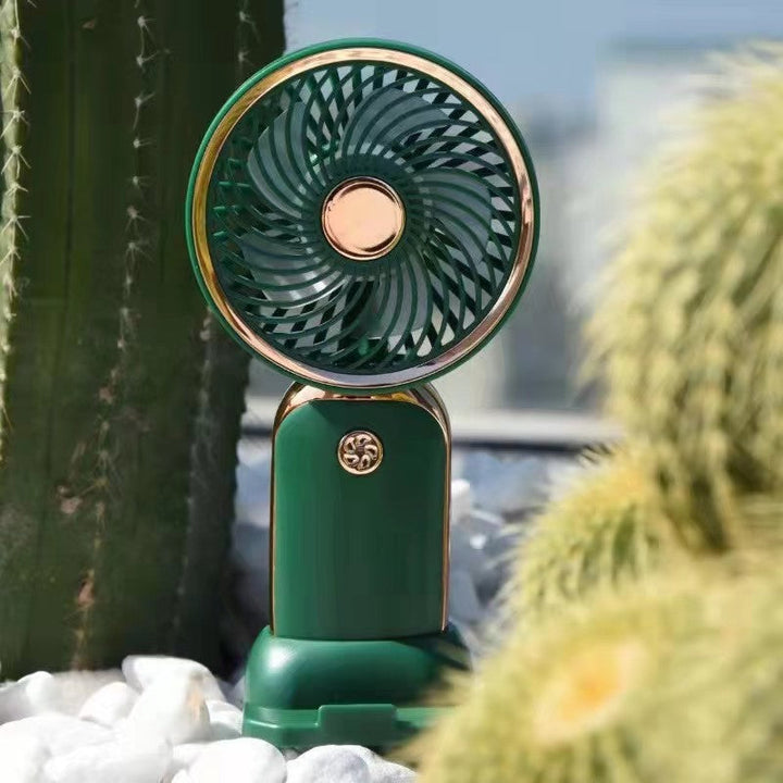 Women's Portable Mini Fan with Innovative Spiral Design Kalsten