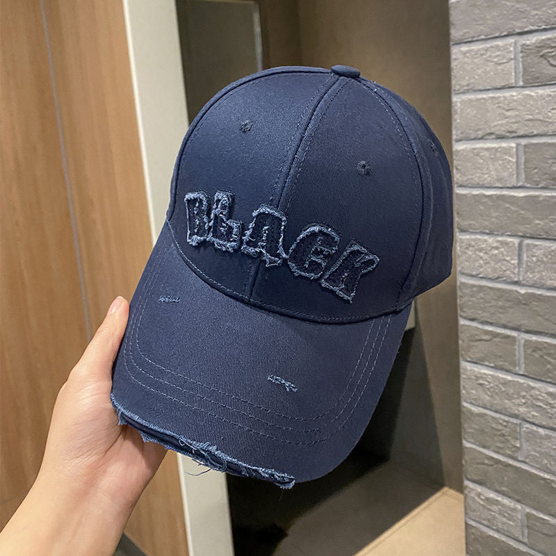 Women's Distressed Cotton Cap Kalsten