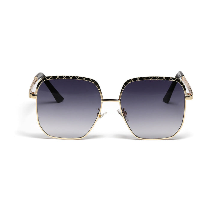Women's fashionable oversized sunglasses in geometric design Kalsten