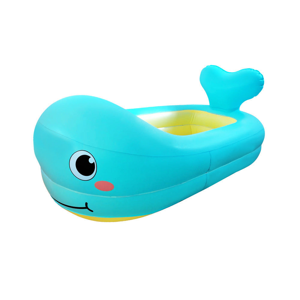 Women Inflatable Bathtub Lounge in the Shape of a Whale Kalsten