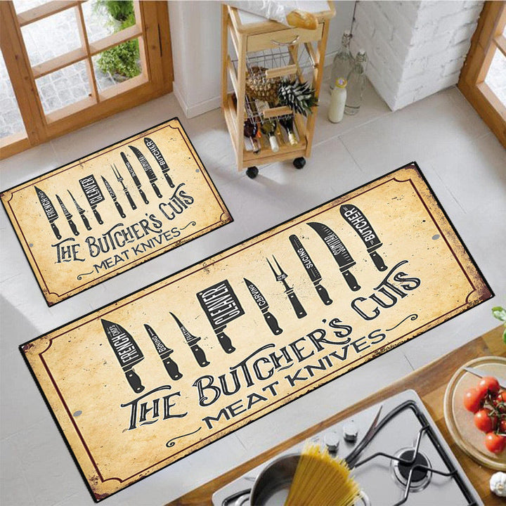 Fun Snack-Themed Kitchen Mat Kalsten