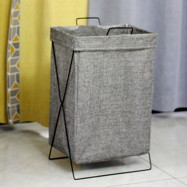 Decorative laundry basket with inspiring quotes Kalsten