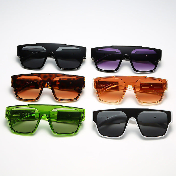 Women's Fashionable Oversized Shield Sunglasses in Extravagant Design Kalsten