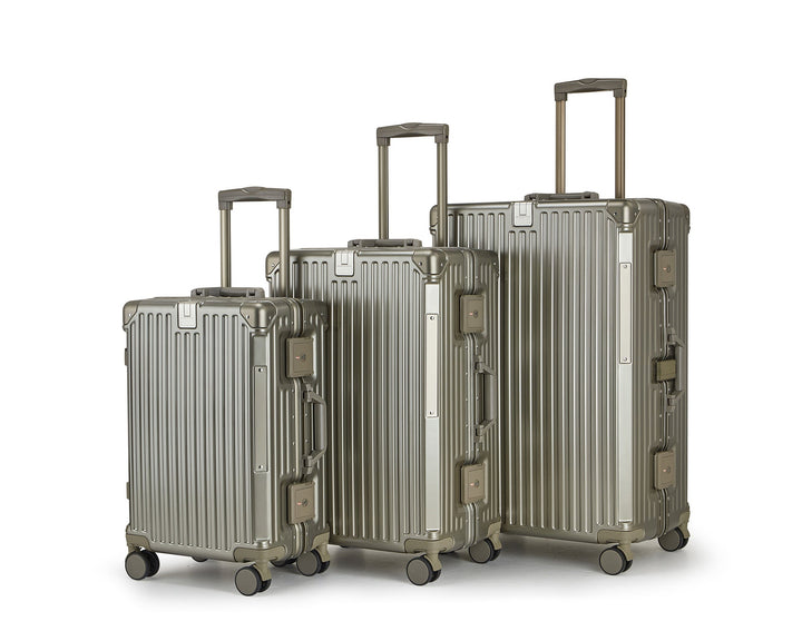 Unisex Aluminum Hard Shell Travel Luggage Set Kalsten