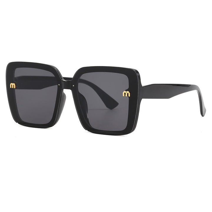 Women's oversized square sunglasses with elegant frame Kalsten