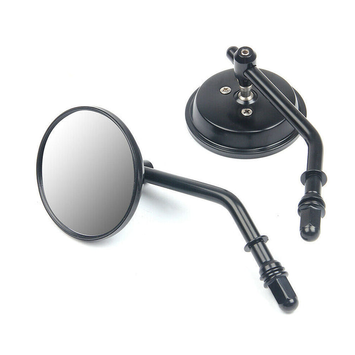 Motorcycle rearview mirror with adjustable arm and light effect Kalsten