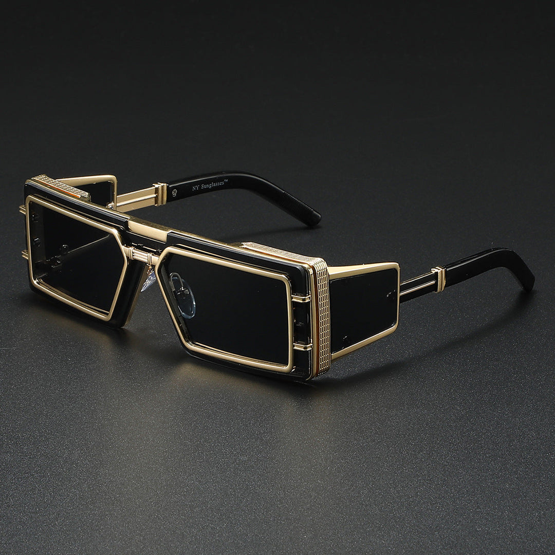 Ladies Fashion Designer Sunglasses with Generous Frame and Stylish Accent Kalsten