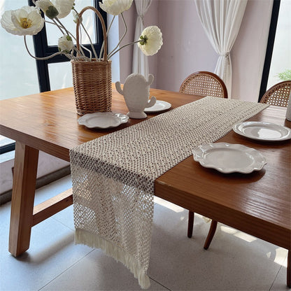 Decorative Macrame Table Runner