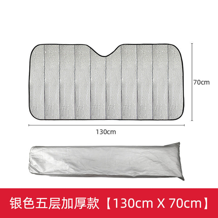 Unisex nan foldable car sunshade with reflective thermal insulation Kalsten