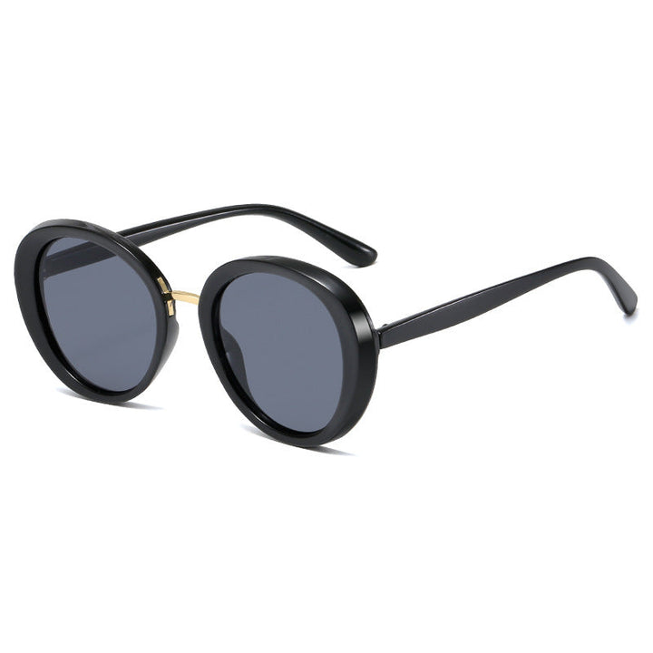 Women's Vintage Sunglasses in Elegant Shield Design Kalsten