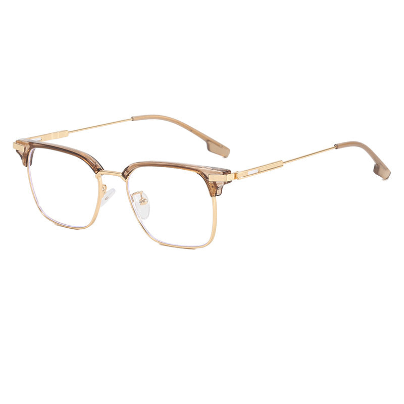 Women's square sunglasses with lightweight metal frame and wide temples Kalsten