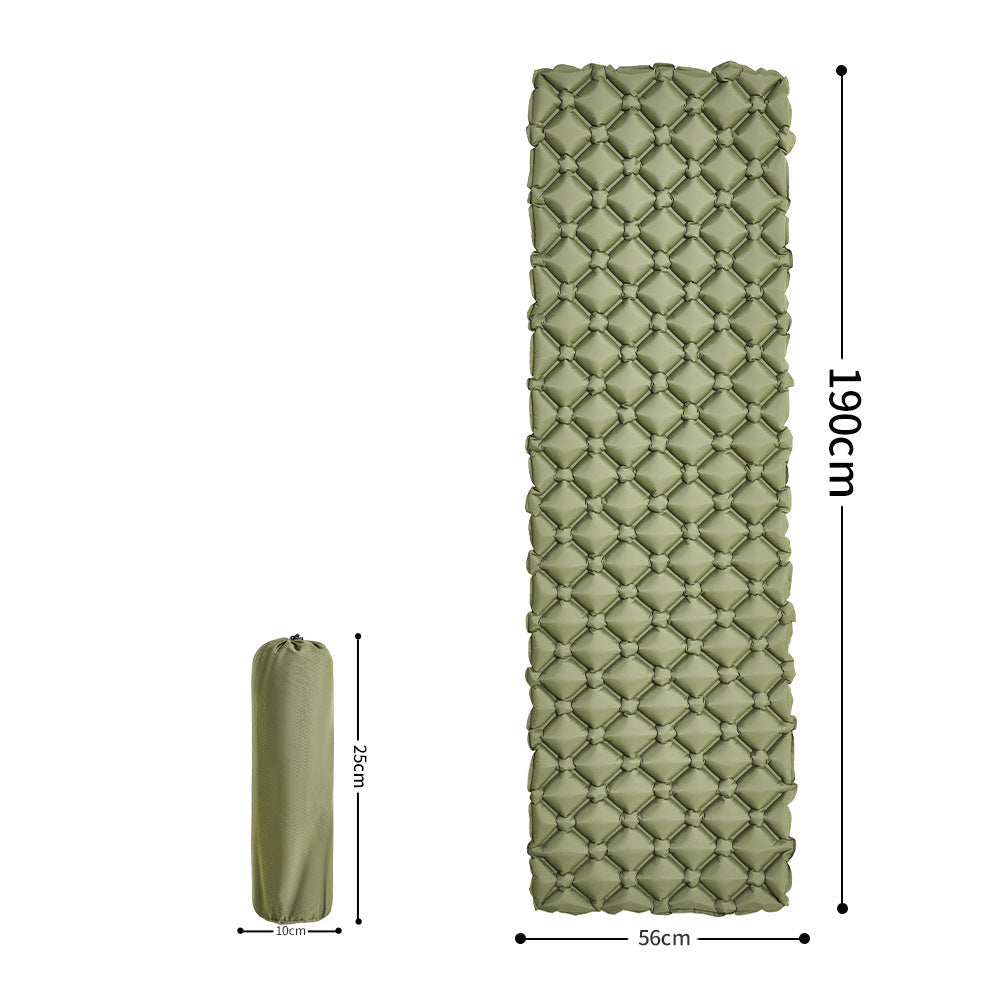 inflatable honeycomb sleeping pad with lightweight insulated air cells Kalsten