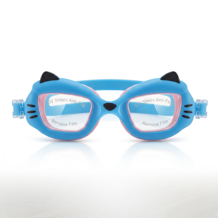 Swim goggles in a cute cat design with anti-fog technology Kalsten