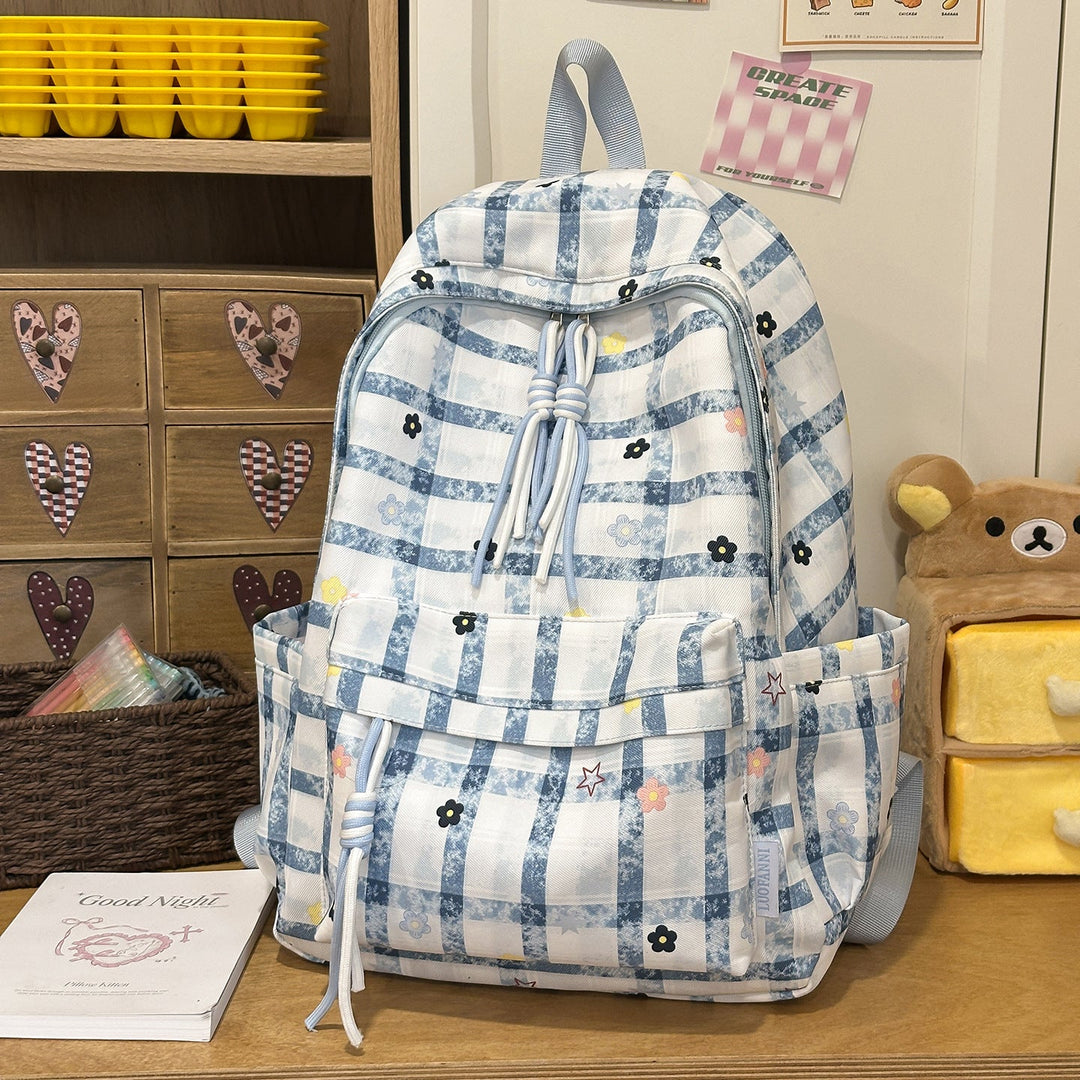 Floral Patterned Everyday Backpack Kalsten