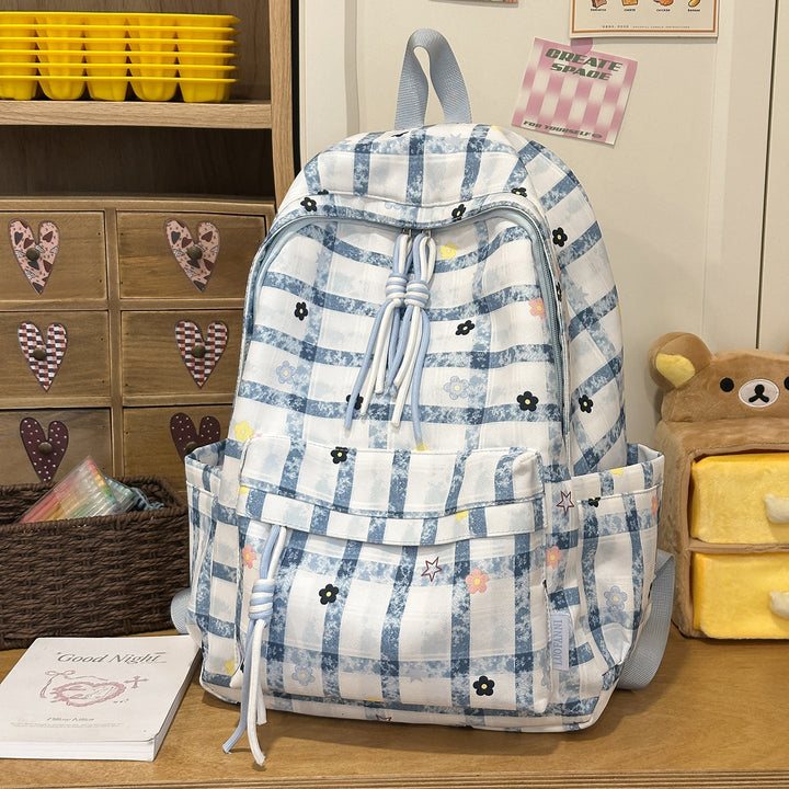 Floral Patterned Everyday Backpack Kalsten