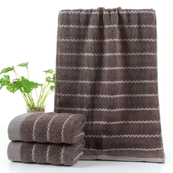 Care Towel With Stylish Stripe Pattern Kalsten