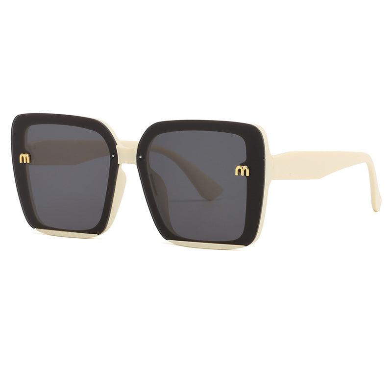 Women's oversized square sunglasses with elegant frame Kalsten