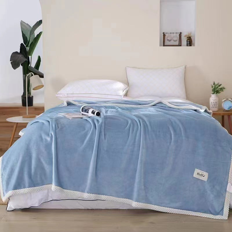 Unisex cuddle blanket with playful cloud design Kalsten