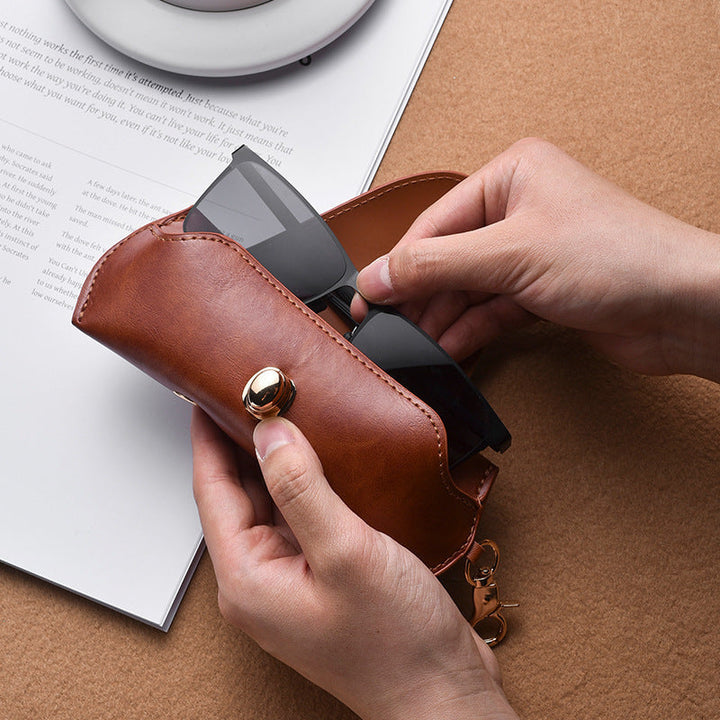 Elegant Leather Sunglasses Case Kalsten