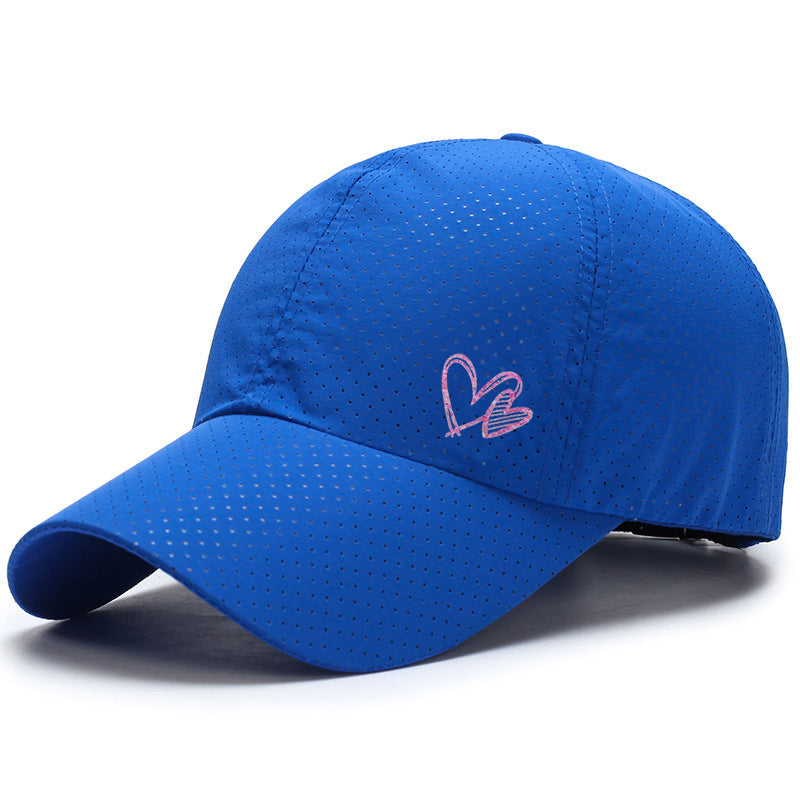 Women's Lightweight Breathable Dot Pattern Sports Cap Kalsten