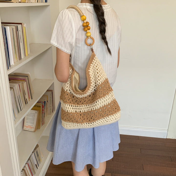 Casual Crocheted Shoulder Bag Kalsten