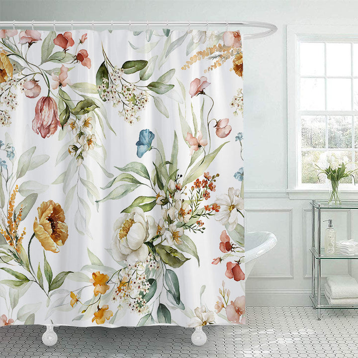 Floral Artistry Shower Curtain Kalsten