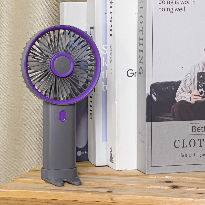 Women's Portable Hand Fan with Flexible Holder Kalsten