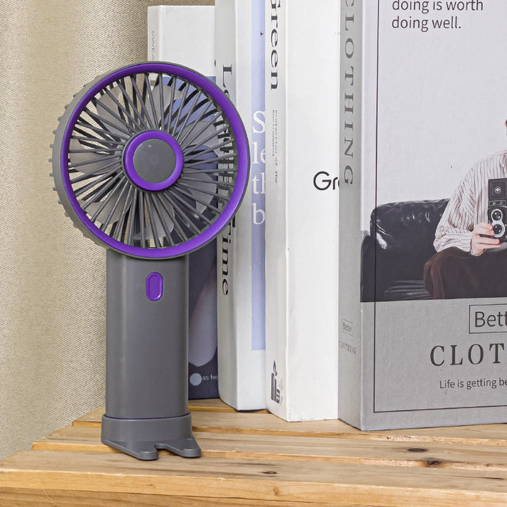 Women's Portable Hand Fan with Flexible Holder Kalsten