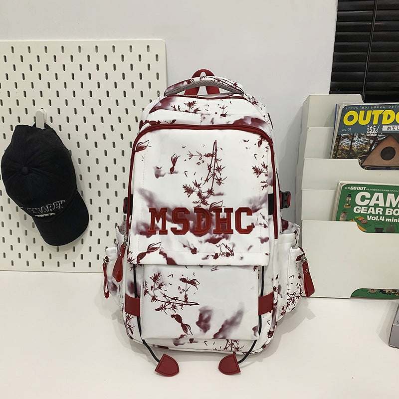 Artistic Design Urban School Backpack