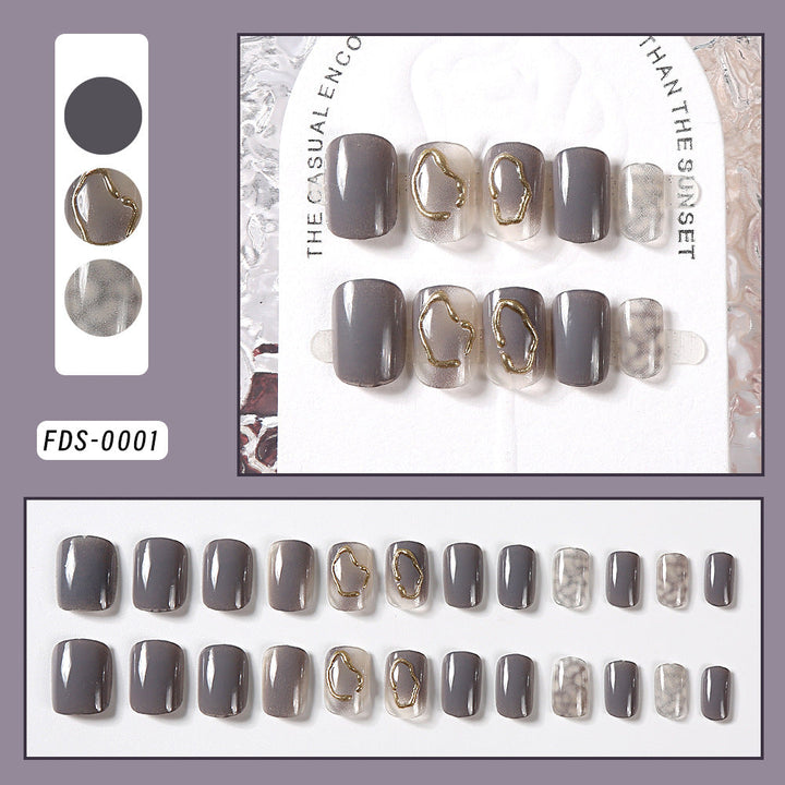 Decorative Nail Art Press-On Set Kalsten