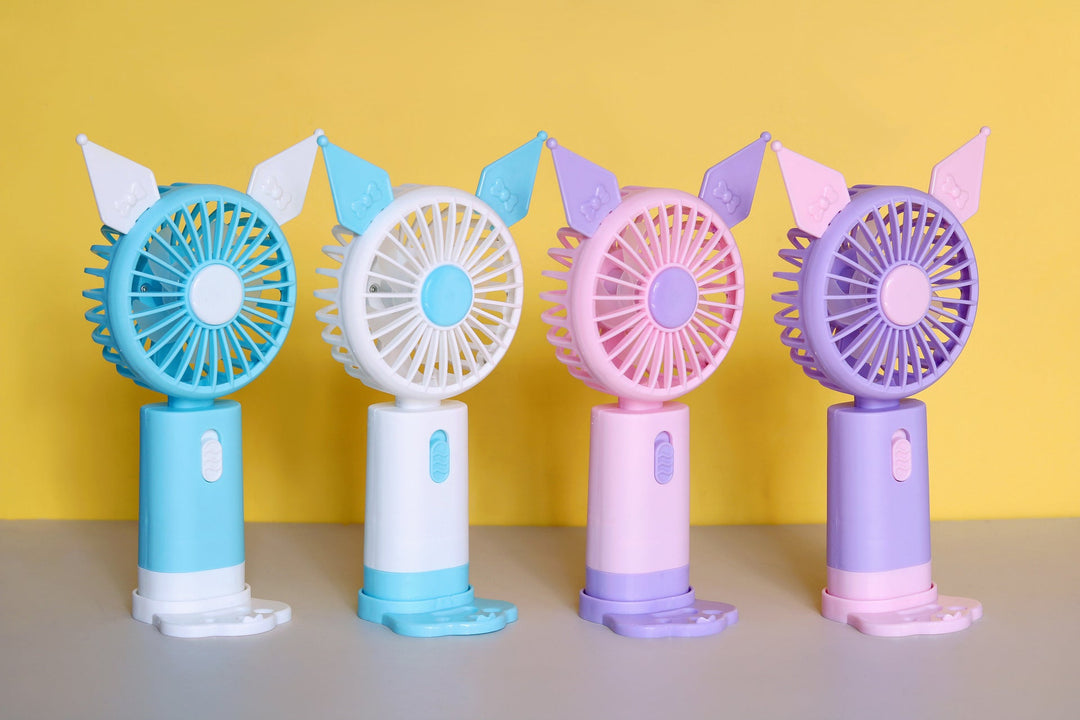 Unisex portable hand fan in playful animal design Kalsten