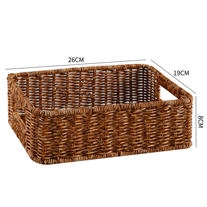 Unisex Practical Storage Basket made of Woven Material Kalsten