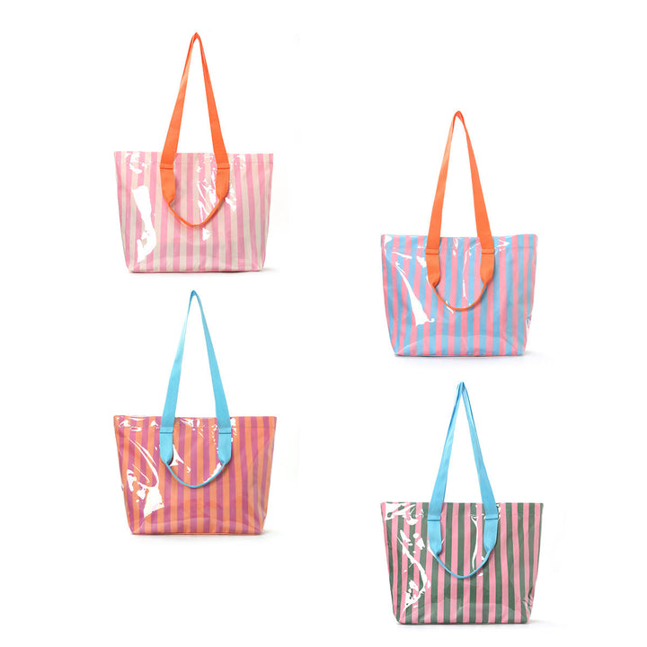 Beach shoulder bag with water-repellent material Kalsten