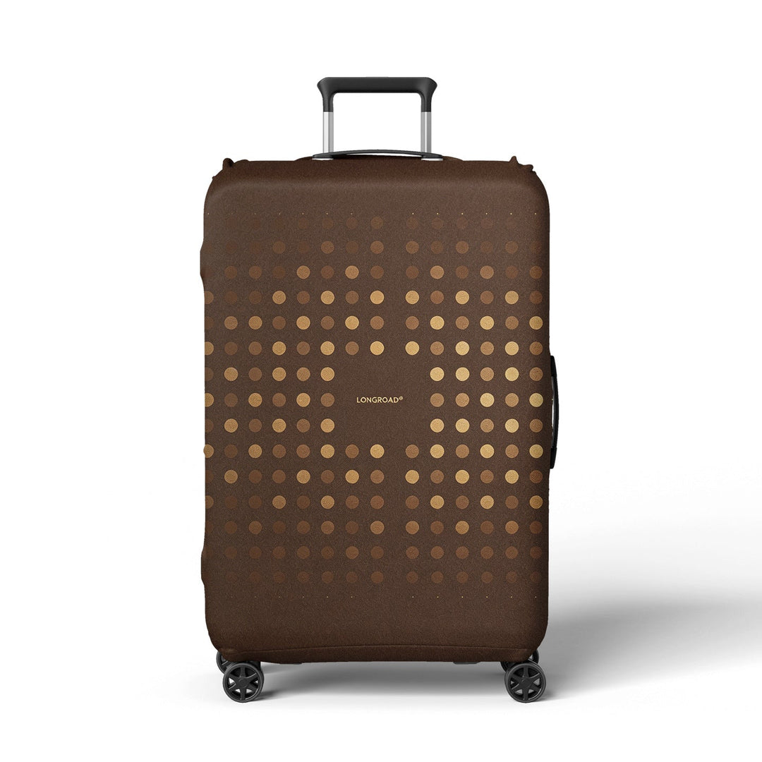 Ladies suitcase cover with modern polka dot pattern Kalsten