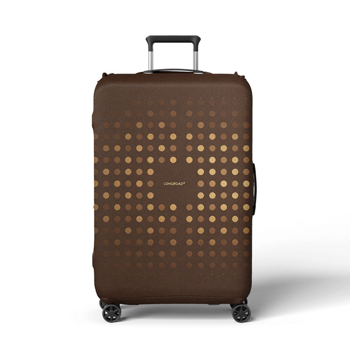 Ladies suitcase cover with modern polka dot pattern Kalsten