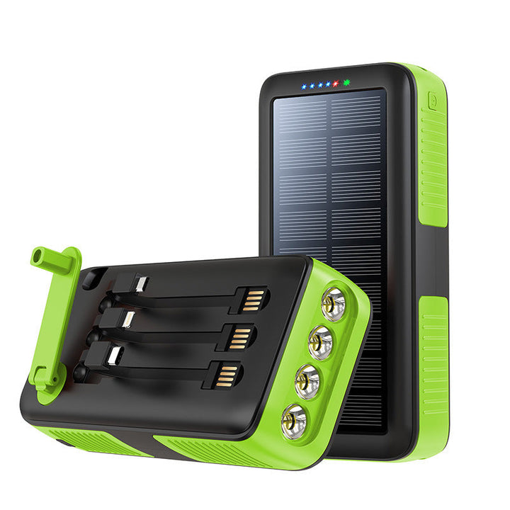 Solar Powerbank with Multifunctional LED Lights Kalsten