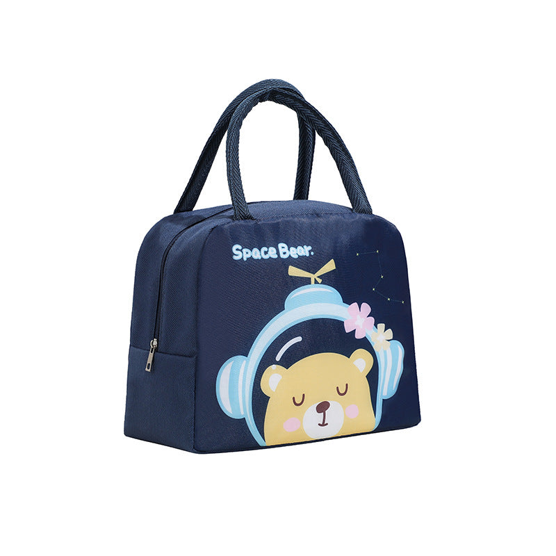 Insulated Lunch Bag with Playful Fox Design Kalsten