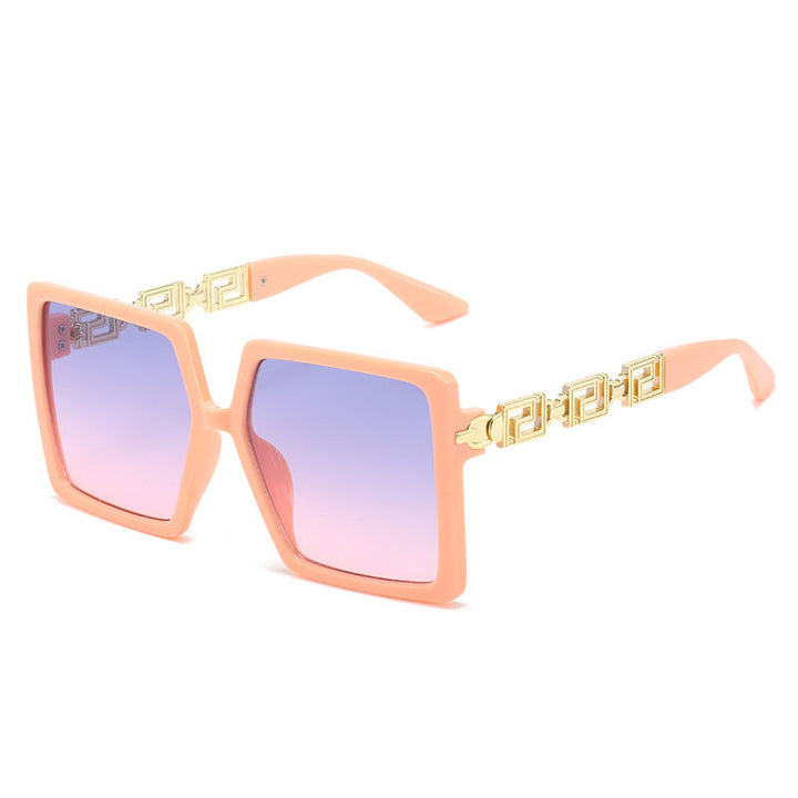 Ladies square sunglasses with luxurious accents Kalsten