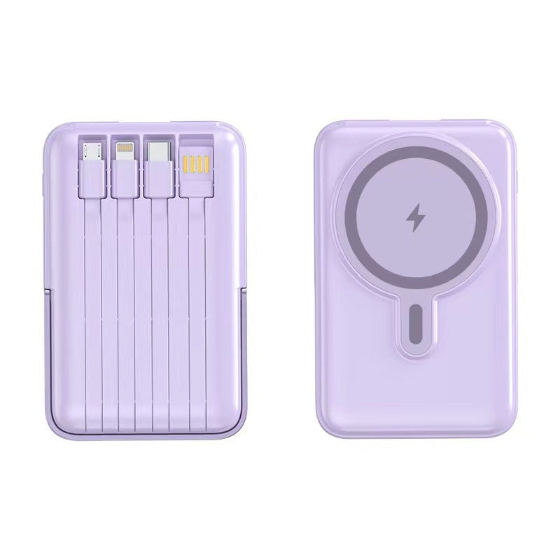 Powerbank with Integrated Wireless Charger and Multifunctional Ports Kalsten
