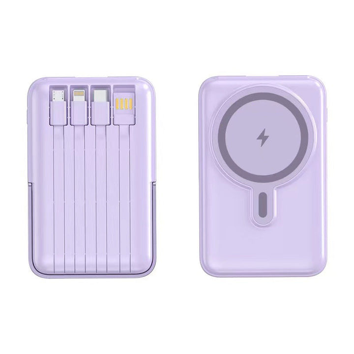 Powerbank with Integrated Wireless Charger and Multifunctional Ports Kalsten