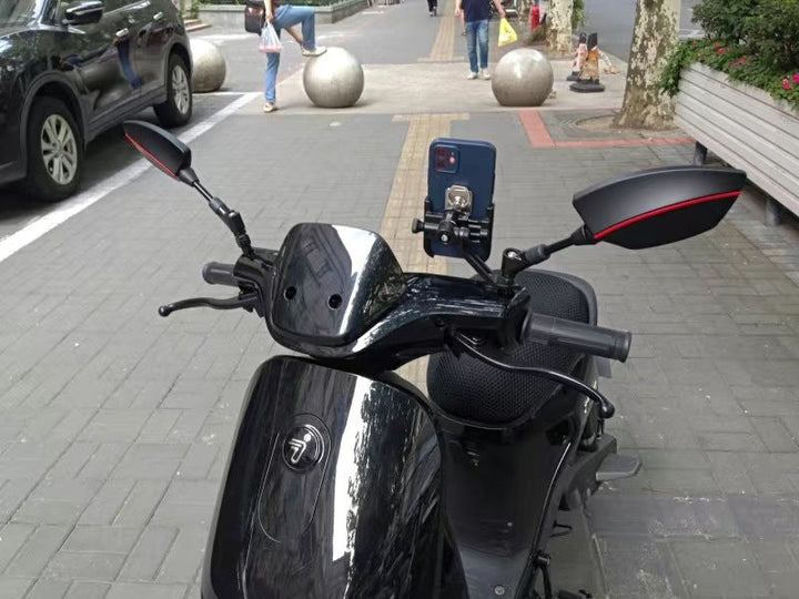 Motorcycle Mirror Set with Aerodynamic Design and High Stability Kalsten